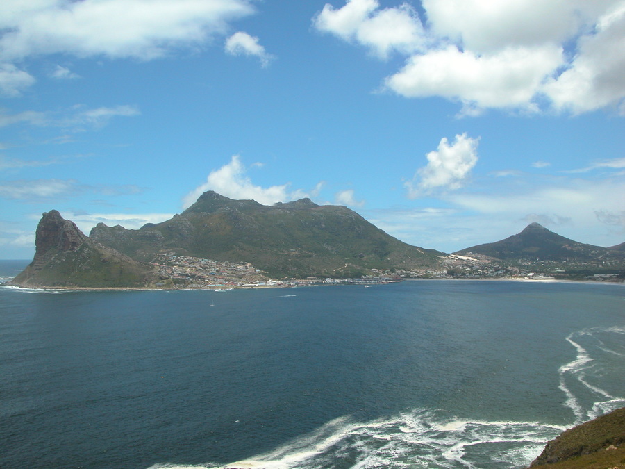 Aussicht vom Chapman's Peak Drive auf Hout Bay - Kapstadt - Kap_halbinsel - Südafrika