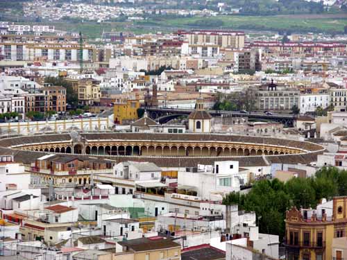 Sevilla- Stierkampfarena - Andalusien