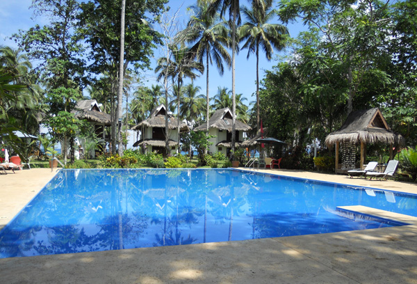 Philippinen - Palawan - Daluyon Beach and Mountain Resort in Sebang 