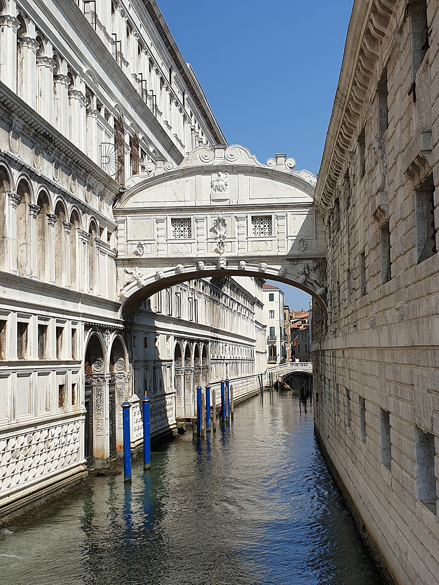 Seufzerbrücke in Venedig